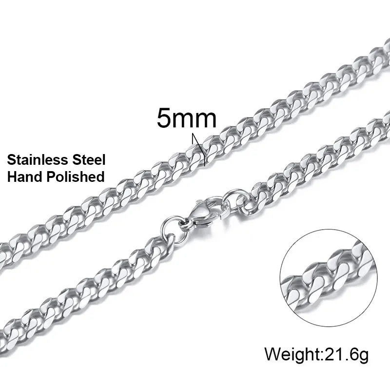 EP Twisted Rope Chain Necklace Link