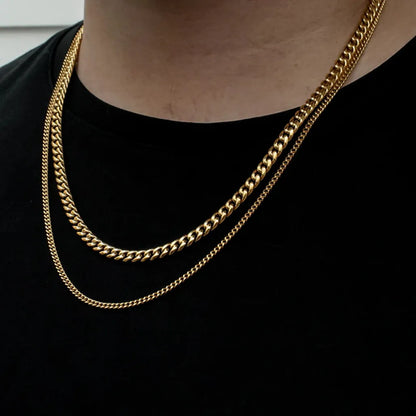 EP Twisted Rope Chain Necklace Link